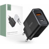 Tech-Protect Travel Charger C30W 2 Port PD30W/QC3.0 Black - (TPC30B)