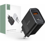 Tech-Protect Travel Charger C30W 2 Port PD30W/QC3.0 Black - (TPC30B)