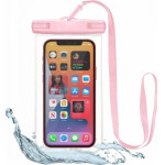Tech-Protect Waterproof Case For Smartphones Pink - (TPUWP)