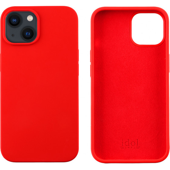 Idol 1991 ���� Iphone 13 Mini 5.4'' Velvet Elite Tpu 4 Side Camera Guard RED - (5205308315114)