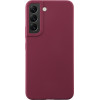 Idol 1991 ���� Samsung S22 Plus 5G S906 6.6'' Velvet Elite Tpu 4 Side Camera Guard BURGUNDY - (5205308314674)