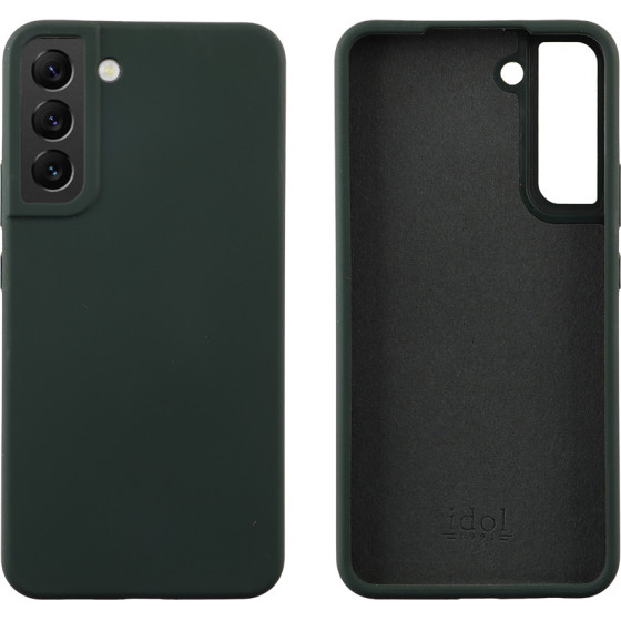 Idol 1991 ���� Samsung S22 Plus 5G S906 6.6'' Velvet Elite Tpu 4 Side Camera Guard Dark GREEN - (5205308314520)