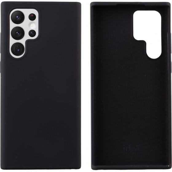 Idol 1991 ���� Samsung S22 Ultra 5G S908 6.8'' Velvet Elite Tpu 4 Side Camera Guard BLACK - (5205308314544)