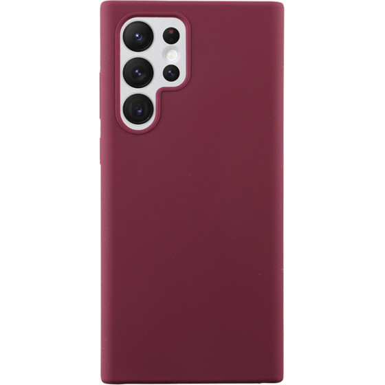 Idol 1991 ���� Samsung S22 Ultra 5G S908 6.8'' Velvet Elite Tpu 4 Side Camera Guard BURGUNDY - (5205308314681)