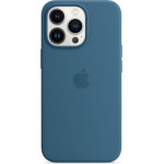 Apple Original Silicone Case Magsafe Iphone 13 Pro Jay Blue Backcover - (MM2G3ZMA)