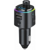 Osio Fm Transmitter ��� ��������� �� Bluetooth, Fast Charge Usb & Usb Type-C, Micro Sd ��� Led - (OFT-4240BT)
