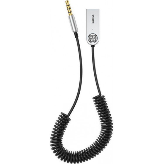 Baseus ������� Aux ����������� Wireless Bluetooth 5 45cm - (CABA01-01)