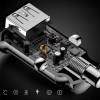 Baseus ��������� ����������� ������ Grain 3.1A �� �����: 2xUsb - (CCALL-ML01)