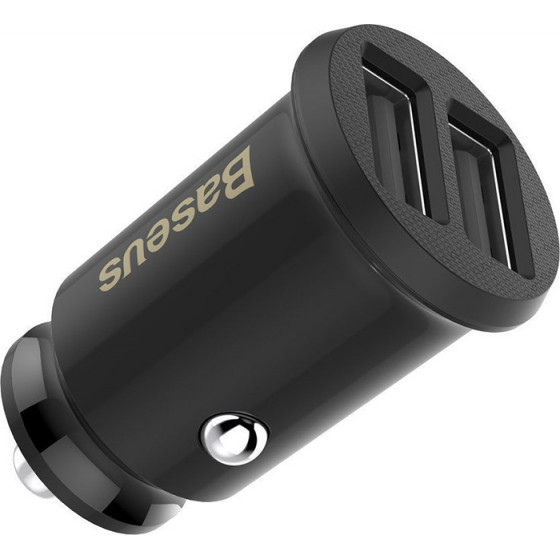 Baseus ��������� ����������� ������ Grain 3.1A �� �����: 2xUsb - (CCALL-ML01)