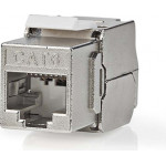 Nedis CCGP89720ME Keystone CAT6 RJ45 Female S/Ftp METAL