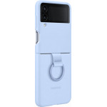 Samsung Silicone/Ring Cover Galaxy Z Flip4 Arctic Blue - (EF-PF721TLEGWW)