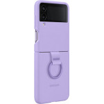 Samsung Silicone/Ring Cover Galaxy Z Flip4 Lavender - (EF-PF721TVEGWW)