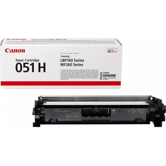 Canon 051H Black Toner 4100pGs - (2169C002)