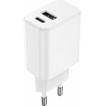 Setty Travel Charger 3A 20W Pd White - (GSM106083)