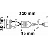 Avide Led Strip 12V RGB+W 2WAy Split Connector 30cm - (ABLS12VRGBW-2WAY-SPLIT)