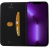 Idol 1991 ���� Iphone 14 6.1'' Elite ANTI-Rfid Book Stand BLACK - (5205308317811)