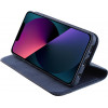 Idol 1991 ���� Iphone 14 Pro 6.1'' Elite ANTI-Rfid Book Stand BLUE - (5205308317897)