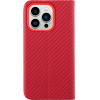 Idol 1991 ���� Iphone 14 Pro 6.1'' Elite ANTI-Rfid Book Stand RED - (5205308317903)