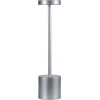 GloboStar Jojo �������� ����������� ��������� �������� Led 1.5W 105lm 120� Dc 5V ���������������� �� �������� Li-Ion 1800mAh - �������� ���� �� 3 ��������� �������� Cct 1500K - 4500K - 6000K Dimmable - D8 x H34cm - ����� - (76521)
