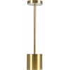 GloboStar Jojo �������� ����������� ��������� �������� Led 1.5W 105lm 120� Dc 5V ���������������� �� �������� Li-Ion 1800mAh - �������� ���� �� 3 ��������� �������� Cct 1500K - 4500K - 6000K Dimmable - D8 x H34cm - ����� - (76523)