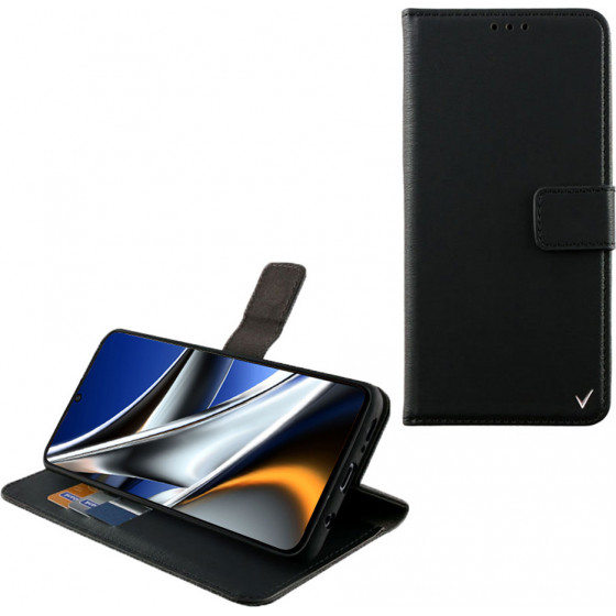 Volte-Tel ���� Xiaomi Poco X4 Pro 5G 6.67'' Allure Magnet Book Stand Clip BLACK - (5205308317750)