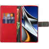 Volte-Tel ���� Xiaomi Poco X4 Pro 5G 6.67'' Allure Magnet Book Stand Clip RED - (5205308317774)
