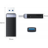 Orico Card Reader CS2T-A3 ��� Sd & Micro SD, Usb 3.0, ����� - (CS2T-A3-BK-EP)