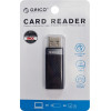 Orico Card Reader CS2T-A3 ��� Sd & Micro SD, Usb 3.0, ����� - (CS2T-A3-BK-EP)
