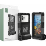 Tech-Protect IPX8 Universal Diving Waterproof Case Black - (TPUWD8)