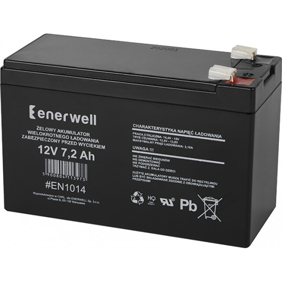 Enerwell �������� �������� Gel 12V 7.2Ah - (BAT1014)