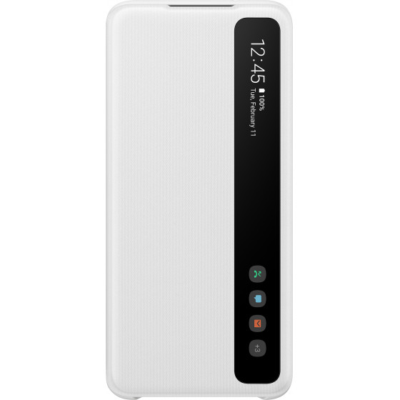 Samsung Clear View Cover S20 ����� - (EF-ZG980CWEGEU)