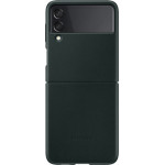 Samsung Leather Cover Galaxy Z Flip 3 5G Green - (EF-VF711LGEGWW)