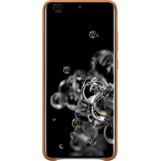 Samsung Leather Cover S20 Ultra Brown - (EF-VG988LAEGEU)