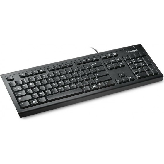 KENSINGTON Value Keyboard Black Gr - (1500109GK)