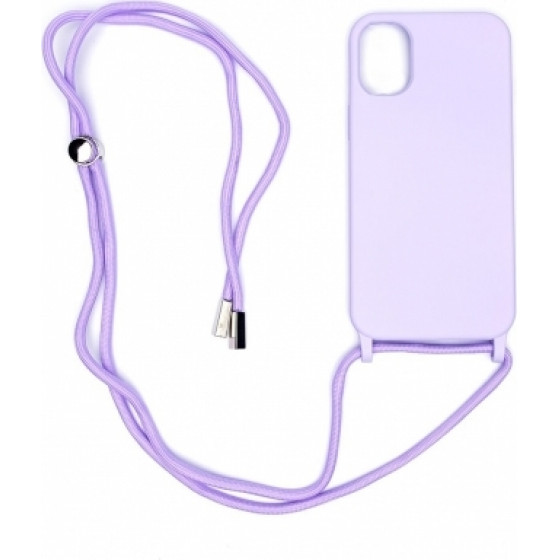 iSelf Spd Color Cord Samsung A03 Purple Backcover - (SPDCCORA03P)