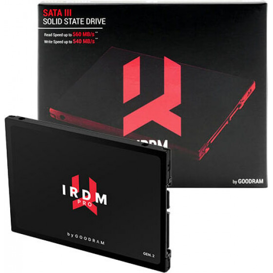 GoodRAM Irdm Ssd Pro 512GB Sata Iii 2,5' GEN.2 - (IRP-SDPR-S25C-512)
