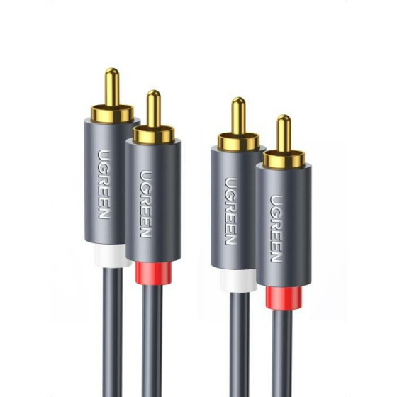 Ugreen Cable Audio 2xRca M/M 5m AV104 10520 - (AV104/10520)