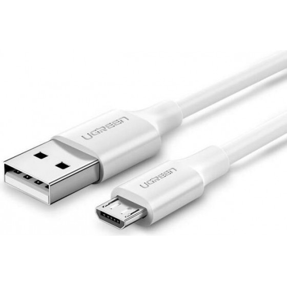 Ugreen Charging Cable US289 Micro White 2m 60143 2A - (US289/60143)