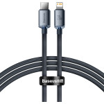 Baseus Crystal Shine Series Cable Type-C to Lightning 20W 1.2m Black - (CAJY000201)
