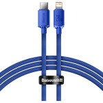 Baseus Crystal Shine Series Cable Type-C to Lightning 20W 1.2m Blue - (CAJY000203)