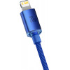 Baseus Crystal Shine Series Cable Type-C to Lightning 20W 1.2m Blue - (CAJY000203)