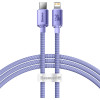 Baseus Crystal Shine Series Cable Type-C to Lightning 20W 1.2m Lilac - (CAJY000205)