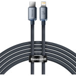Baseus Crystal Shine Series Cable Type-C to Lightning 20W 2m Black - (CAJY000301)
