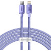 Baseus Crystal Shine Series Cable Type-C to Lightning 20W 2m Lilac - (CAJY000305)