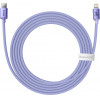 Baseus Crystal Shine Series Cable Type-C to Lightning 20W 2m Lilac - (CAJY000305)