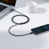 Baseus Crystal Shine Series Cable USB to Lightning 2.4A 1.2m Black - (CAJY000001)