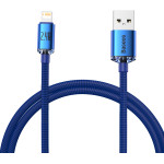 Baseus Crystal Shine Series Cable USB to Lightning 2.4A 1.2m Blue - (CAJY000003)