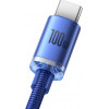 Baseus Crystal Shine Series Cable USB to Type-C 100W 1.2m Blue - (CAJY000403)