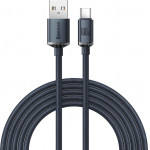 Baseus Crystal Shine Series Cable USB to Type-C 100W 2m Black - (CAJY000501)