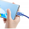Baseus Crystal Shine Series Cable USB to Type-C 100W 2m Blue - (CAJY000503)